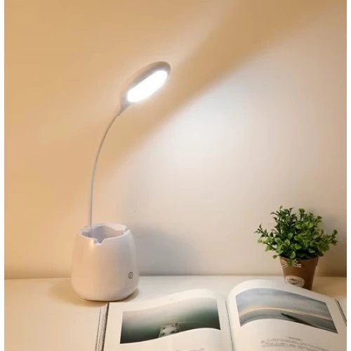 Halka LED USB Şarjlı Masa Lambası - 2