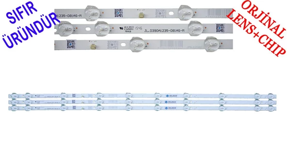 SUNNY SN039LD12AT071-S2 LED BAR , AXEN AXEN AX039LD12AT071-52, AX039LDV59-M, LED BAR,  JL.D390A1235-081BS-M , JL.D390A1235-081AS-M LED BAR PANEL LEDLERİ