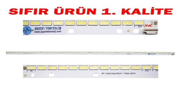 PHILIPS 50PFL5038K/12 , 50PFL5028K/12, 50PFL5008K/12 LED BAR PANEL LEDLERİ , 6922L-0083A , 6916L1291A , LC500EUE(FF)(F1) , SONY KDL-50R550A , KDL-50R556A LED BAR