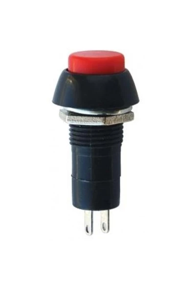 Yuvarlak Plastik Buton 12mm Ters Kontak Ic-187 Ic 187 Ic187 ürün görseli