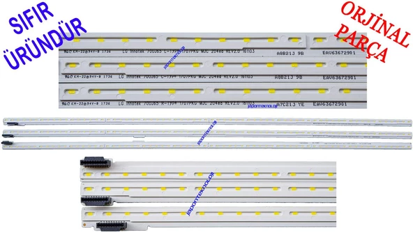 lg innotek 70UJ65 , EAV63672901 , INNOTEK 70UJ65 C-TYPE R-TYPE L-TYPE , LG 70UJ675V, 70UJ6500, 70UK6570, 70UK6540 LED BAR BACKLIGHT, HC700EQN-VHSR1, HC700EQN-VHSR3
