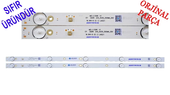 DIGIPOL, 32DP1A, LED BAR, MS-L1598 V1, 32DN 2 *, 5_3030_300MA_30V, 6V/LED, 8D32-DNWR-A3205A