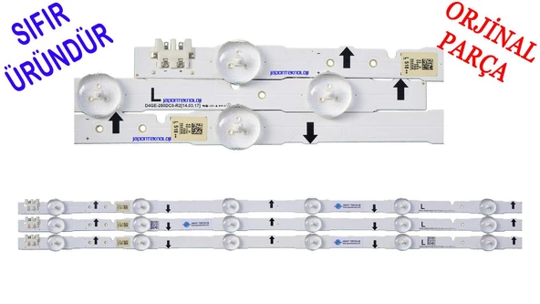 SAMSUNG UE28J4100 LED BAR , D4GE-280DC0-R2, BN41-02168A, BN96-30413A, BN96-30440A LED BAR - 2