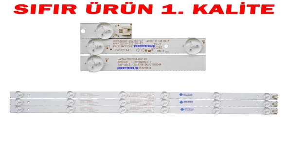 AHKK32D06-ZC21FG-27 , AHKK32D06-ZC21FG-07 LED BAR BACKLIGHT 3ADET