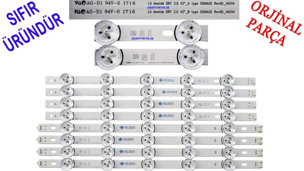 LG 42LS55A-5B, LED BAR, LG INNOTEK DRT 3.0 42 A TYPE SIGNAGE REV00, BTYPE SIGNAGE , 6916L-1876A, 6916L-1875A LED BAR BACKLIGHT