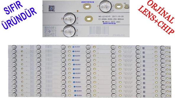 SUNNY SN65LEDA88-G/0227 LED BAR , AXEN AX65LEDA71/0216 LED BAR, MS-L2143 V3 CY-65DN-3030-25V-600mA , SUNNY SN65LEDA88 LED BAR