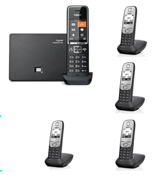 Gigaset Analog & Ip 5 Dahili Dect Telsiz Kablosuz Telefon Santrali C550 COMFORT IP-A690