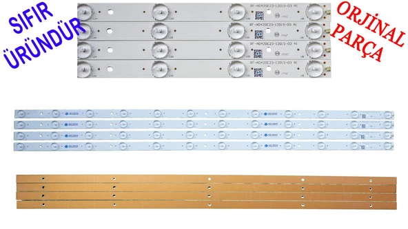 SANYO LE106S16FM, NORDMENDE LE106N11FM, LE106N11SM LED BAR, LE106S16SM LED BAR , SKYTECH ST-4230 LED BAR BACKLIGHT, RF-AD420E32-1201S-03 , 180.WOO-420007H ,