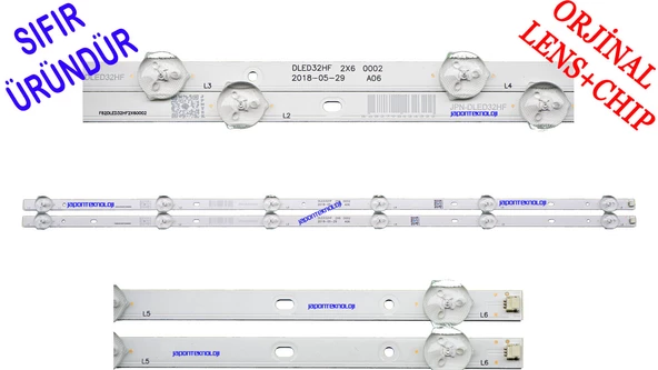 DIJITSU DJTV32 LED BAR, DLED32HF , DLED32HF 2X6 0002 , F62DLED32HF2X60002, LED BAR