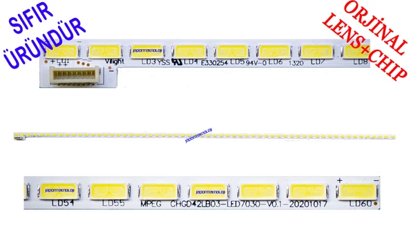 CHGD42LB03 LED7030 V0.1 CA730800069928 , 60LED 525mm ,   , CHGD42LB03_LED7030_V0.1_20120815 L, 60 LED