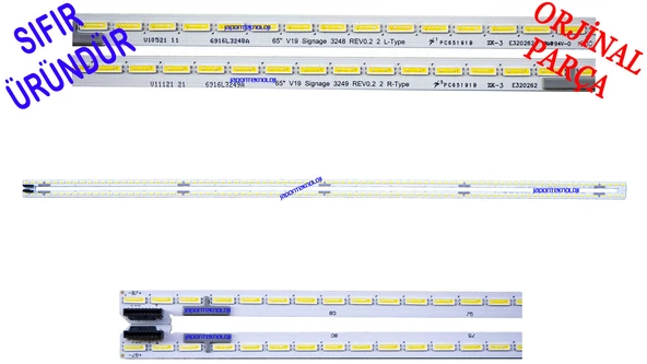 LG 65UH5E-B LED BAR, 65 V19 SIGNAGE, 622L-0276A , 6916L3248A, LG 65UH5E-BJ.APDLLJP LED BAR , D650EQE(FJ)(A1) , LD650EQE-FJ-A1 , LC650EQG-FN-MD