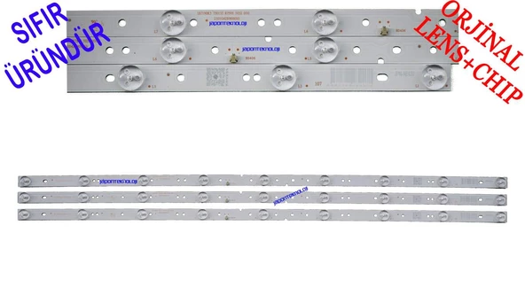 NORDMENDE LE106N1FMD, Sanyo, LE106S1FMD, 42CE5100A, LED BAR, RF-AE420E30-0901S-02 A3, 77CM 9LEDLİ - Resim 2