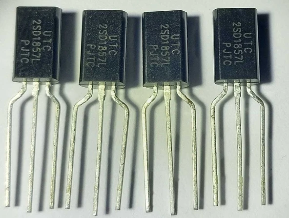 2SD1857, TRANSISTOR NPN 120V 2A TO-92NL, 2SD1857L , 4ADET , 4PCS