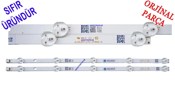 FINLUX 24FX4020F, VESTEL 24HD5400, 24FD5550, TECHWOOD 24TWS217, SEG 24SCF5520, TOSHIBA 24D1763DG, LED BAR, JL.D23651235-078AS-C, VES236UNTC-2D-N11