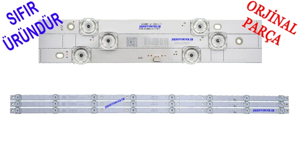 DIJITSU, 43D7000, 43DS7700, 43DS8800, LED BAR, NEXT, YE-43020LT, LED BAR, K430WDF A1 4708-K43WDD-A1117N11, K430WD01 , DİJİTSU 43D7000 LED BAR, K430WDD1, Dahua, DHI-LM43-F200 LED BAR