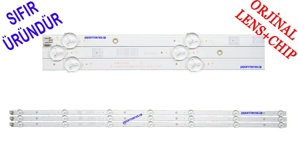 AWOX SU3999, U3900STR, B203900S, 203900S LED BAR TAKIM - 303WY390042 , 532WY390M12 , 0Y39D07-ZC22AG-04 , PANEL LED , OY39D07-ZC22AG-04 303WY390042 , - Resim 2