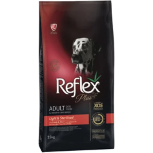 Reflex Plus Light Sterilised Kuzulu Köpek Maması 15 kg