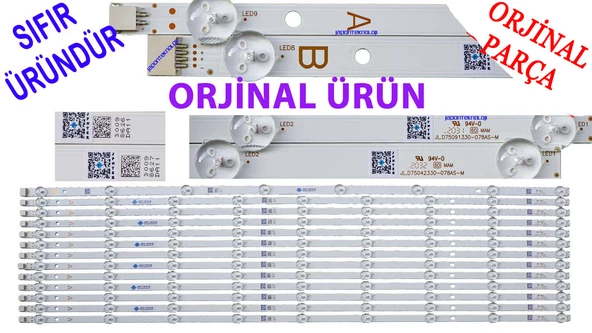 VESTEL, 75UD9650, 75UD9655, 75UD9660, 75U9400, 75U9500, LED BAR, BACKLIGHT, VESTEL 75inch JL.D75091330-078AS-M, JL.D75042330-078AS-M, LED BAR,