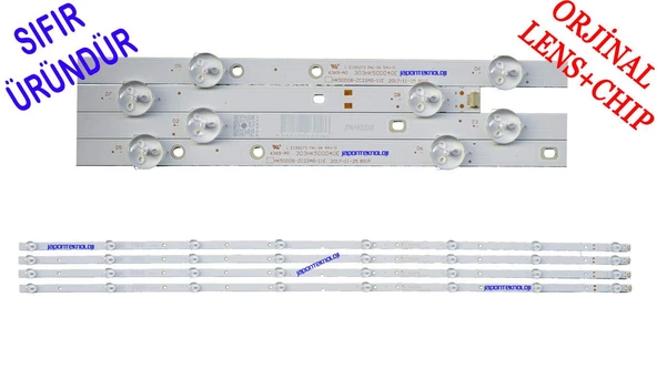 PROFİLO, 50PA305E, 50PA505E, LED BAR, HK50D08-ZC22AG-11E, 303HK500040E, 06-50F6-4X8-3030-0D35-180704