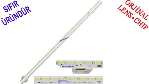 SONY KDL-50W805C, KDL-50W807C, KDL50W809C LED BAR, LBM500M1903-BS-1, SONY