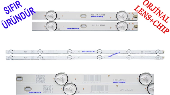 dijitsu DJTV32 LED BAR, D22-315-GJMA03, FIVO, FV32, LED BAR, P0005 V0 2018-02-24, 150-155LM, LSC320AN12, 110.32H600029, DİJİTSU DJTV32 LED BAR ,