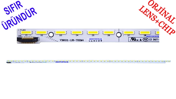 ARÇELİK, A39-LB-M330, LED BAR, BEKO, B39-LB-M330, LED BAR, PANASONIC TX-L39EM6E, LED BAR, V390H1-LS6-TREM4, Sharp SHARP LC-39LE752V , LC-39LE652V LED BAR, V390HJI-LE6-TREM1