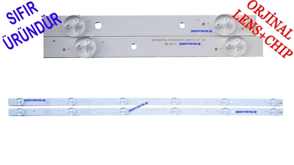 SUNNY SN32DAL3038/1022, SN32DAL04/0202, LED BAR, WOON WN32DEG04/0202 LED BAR, 32İNCH-2BAR*6LED-EMC3030-X2 , YAL13-00630301-09