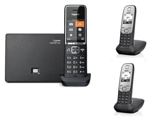 Gigaset Analog & Ip 3 Dahili Dect Telsiz Kablosuz Telefon Santrali C550 COMFORT IP-A690 ürün görseli