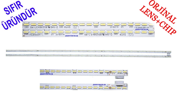 VESTEL 49UD9500, 49UD9400, 49UD9390, 49UD9590, 49UD9160, 49UD9290, LED BAR, REGAL 49R8560U, 17ELB49UER1 98LEDLİ