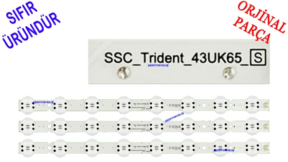 LG 43UK6500, 43UK6950PLB, 43UK6750, LD BAR,  SSC_Trident_43UK65_S SVL430A62 LGD43062, HC430DQG-SLUR-A14X, HC430DQG-SLUR2-914X , SC_Trident_43UK65_S LGIT_Trident_43UK65 EAV63992501 EAV63992502