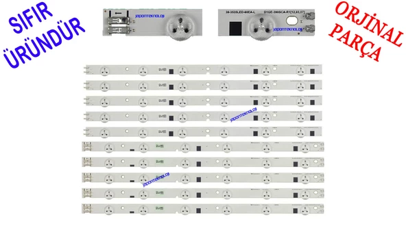 SAMSUNG, UE39EH5003, DE390BGM-C1, LED BAR, BACKLIGHTS, DE390BGA-C1, D1GE-390SCA-R1, 39-3535LED-60EA-L, D1GE-390SCB-R1, 39-3535LED-60EA-R, LED BAR - 2