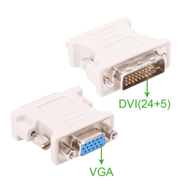 Vcom Dvi 24+5 Erkek To Vga Dişi Dönüştürücü