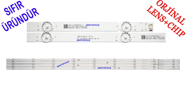 PHILIPS, 50PFS5803, 50PFS5803/62, 50PFS5803/12 LED BAR, BACKLIGHT, PANEL LEDLERİ, RF-AZ500E30-0901S-08 , YAL13-00930300-19 , 50PFS5803 PANEL LEDLERİ