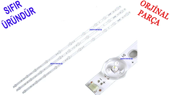 17DLB43VER4-A ,17DLB43VER4-B, 30102705, 30102706, VESTEL 43U9500, 43UD8200, REGAL 43R7540U, LED BAR,