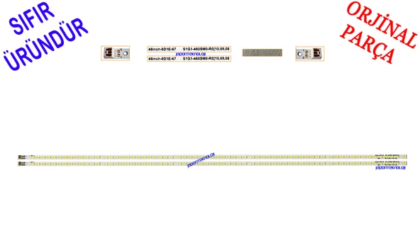 Sony KDL-46EX520 LED BAR, BACKLIGHT, LJ64-02858A, 46inch-0D1E-67, S1G1-460SM0-R0, LTY460HN02, LED Strip Backlight, Sony KDL-46EX520