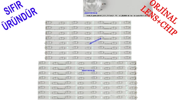 B55 LW 8477, A55 LB 8477, A55 LW 8477, A55L 8532 4B, B55L 8532 4B, LSC5500FJ03-001, LED BAR, ZBJ60600-AB, ZBK60600-AB, ZBL60600-AB, ZBM60600-AB