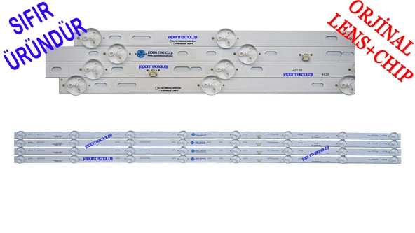 YUMATU, YU-MA-TU, SJ.YM.D3900402-2835HS-M, 1.14.MD390028, LED BAR, ES-3109, 8 LEDLİ, 75 CM