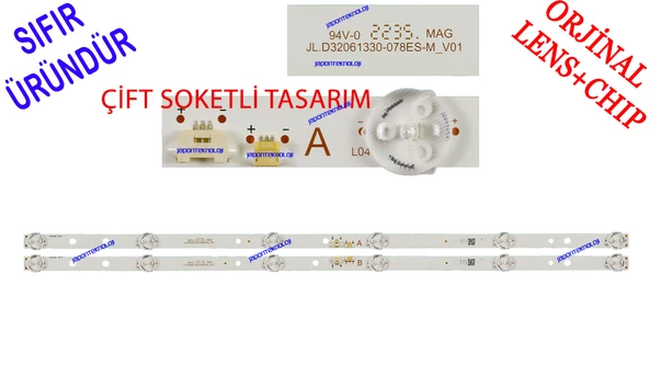 VESTEL, 32H8500, 32H8300, LED BAR, JL.D32061330-078ES-M_V01, JL.D32061330-078FS-M_V01, RF-CF32005AE30-0601 A3, RF-CF32005BE30-0601 A3, LED BAR