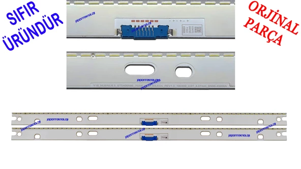 SAMSUNG, UE49NU8000TXTK, LED BAR, BACKLIGHT, BN96-45956A, BN96-45956A BN61-15537A Y18_NU/NU8.5_STS490A86_7020F UCD_60LEDs_REV1.1_180509_0.6T_4.07mm