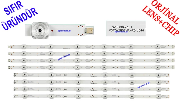 SAMSUNG, UE58AU7000, 58TU7000 LED BAR, 58TU7100, 58TU6900, 58TU8000 LED BAR, V0T7-580SMA-R0, V0T7-580SMB-R0, BN96-50458A, BN96-50459A