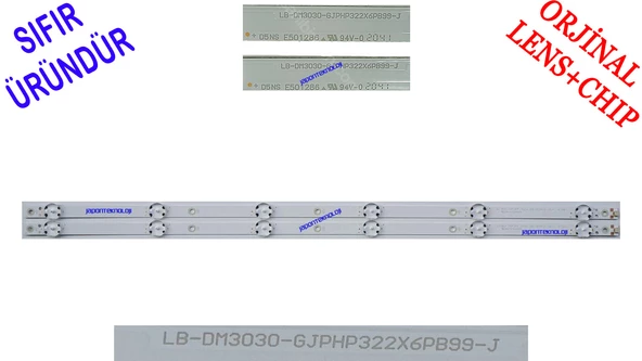 PHILIPS, 32PFS6805/62, 12, 32PHS6605/12, 32PFS6855/12, LED BAR, BACKLGHT, PANEL LEDLERİ, LB-DM3030-GJPHP322X6PB99-J, TPT320B5-FHBF40.K,