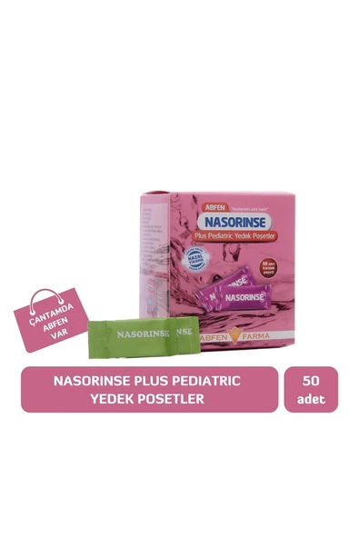 Abfen Nasorinse Plus Pediyatrik 50 Yedek Poşet