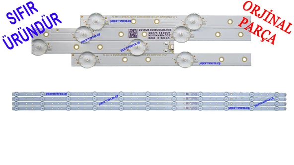 PHILIPS, 50PUS7505, 50PUS7505/62, LED BAR, BACKLIGHT, PANEL LEDLERİ, EVERLIGHT, LBM500M1101-ZV-2 (HF)(0) TPT500B5-U2T01.D REV:S01AQ, 50PUS7505/12