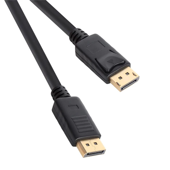 Vcom Siyah 3 Metre 1.2V Dp-M-Dp-M Kablo