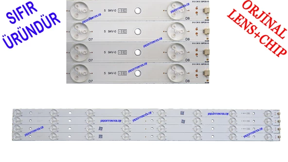 PHILIPS 32PFL3118, 32PFL3158, LED BAR, 32PFL3158/12, 32PFL3118K/12, PANEL LEDLERİ, BACKLIGHT, 31.5, 2K13, 32PCS-C2, 1.5 2K13 32PCS-V3, 3PFLCTXF5C905-E43S, TPT315B5-DXJSFE