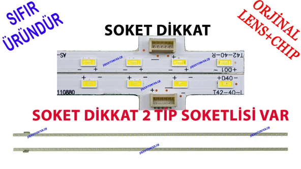 SONY, KDL-42W650A, KDL-42W655A, KDL-42W815B, LED BAR, BACKLIGHT, PANEL LEDLERİ, 74.42T35.001-0-DX1, 74.42T31.002-0-DX1, T42-40L, T42-40R, 40LED 463MM