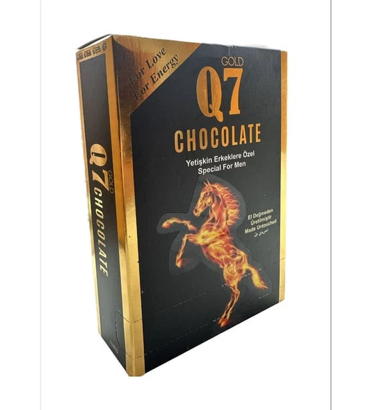 GOLD Q7 ÇİKOLATA CHOCOLATE AFRODİZYAK 12 Li