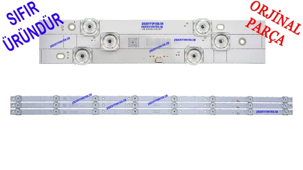 ALTUS, AL43B850, 5B , LED BAR BACKLIGHT, 057T43-KT1, AL43 B 850 5B SMART, LED BAR, BACKLIGHT, PANEL LEDLERİ, ALTUS