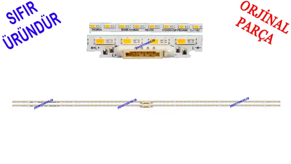 SAMSUNG, LED BAR, BACKLIGHT, QE55LS03AAU, QE55LS03BAU, QE55LS03BGU, QE55Q60AAU, QE55Q67AAU, QE55Q70AAT, QE55Q70BAT, QE55Q70CAT, BN96-52584A, LM41-01050B, TV, LED BAR