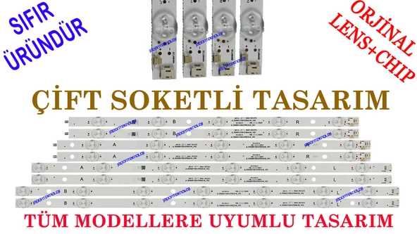 VESTEL, 55U9500, 55U9510, REGAL 55R754, LED BAR, JL.D550B1330-078AS-M_V02 , JL.D550C1330-078AS-M_V02 , 17DLB55NER4-A, 17DLB55NER4-B, VES550QNDS-2D-N41 LED BAR ,